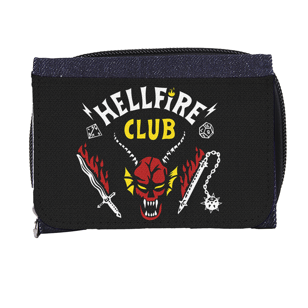 Billetera Denim Hellfire Club