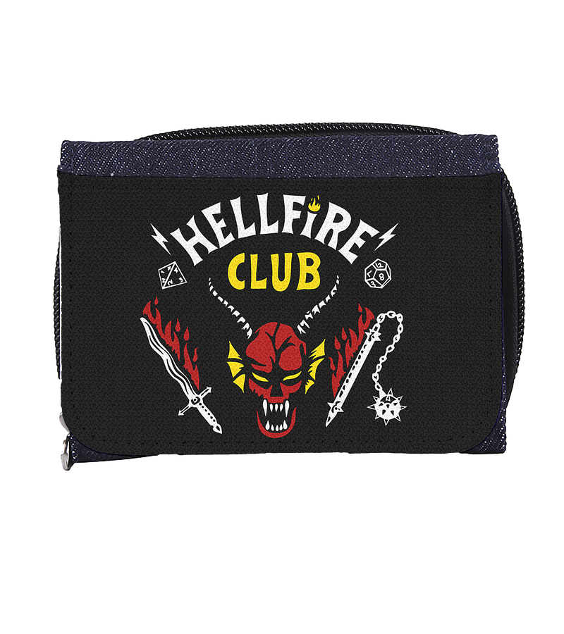 Billetera Denim Hellfire Club