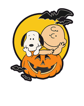 Polera Halloween Snoopy y Charlie