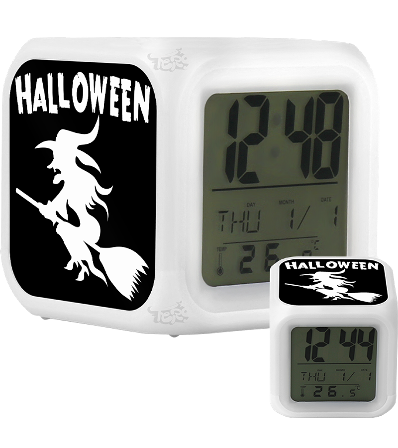 Reloj Bruja de Halloween