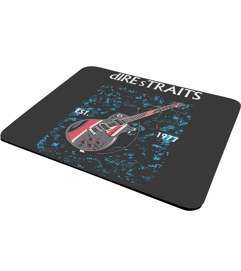 Mouse Pad Dire Straits Guitar