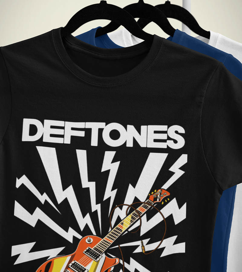 Polera Deftones Guitar