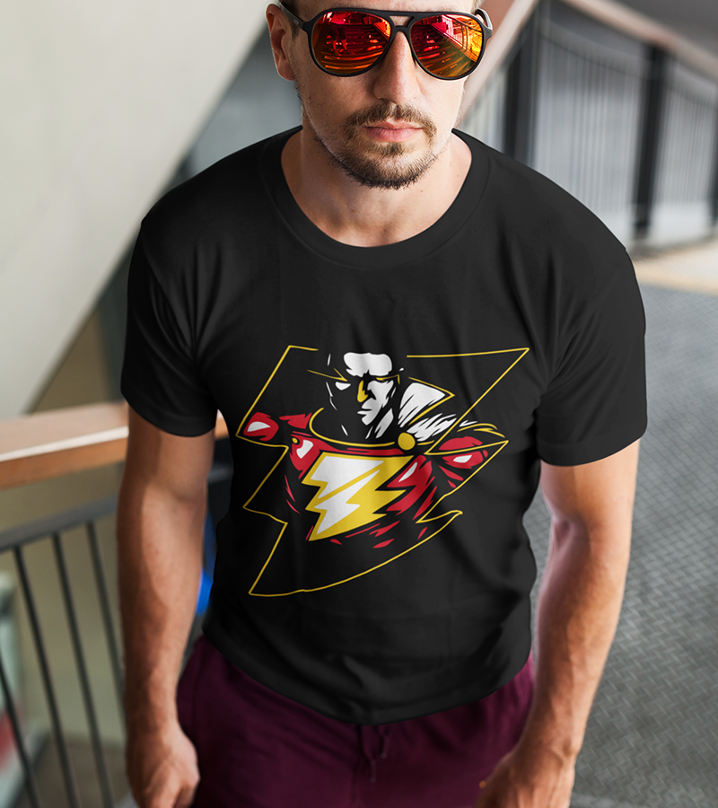 Polera Shazam Dark