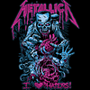Polera Metallica Monsters