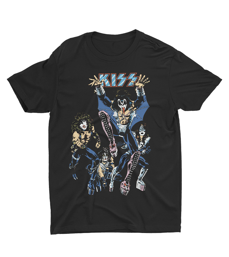 Polera Kiss Band