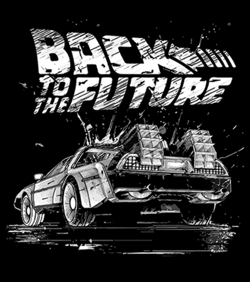 Polera Back To The Future Art