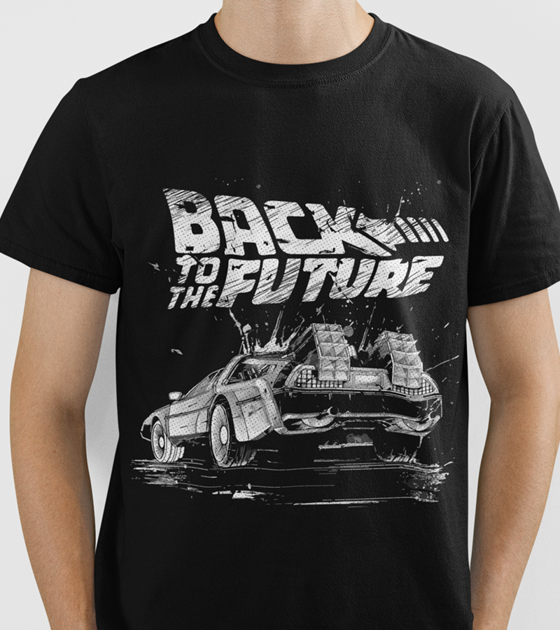 Polera Back To The Future Art