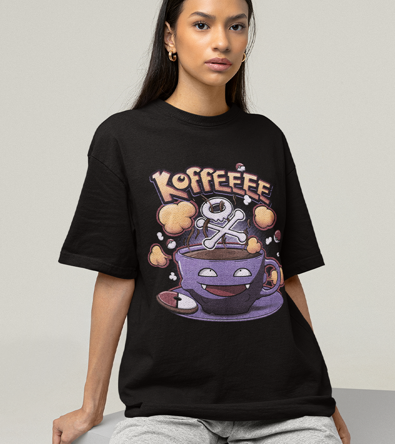 Polera koffing Cafe