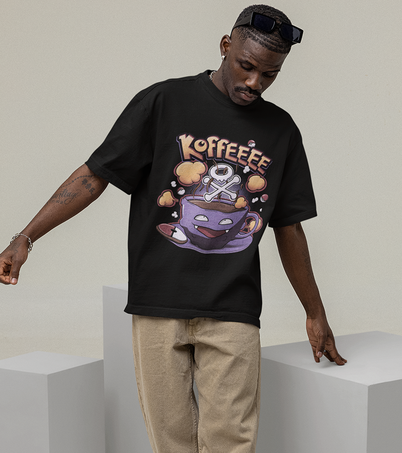 Polera koffing Cafe