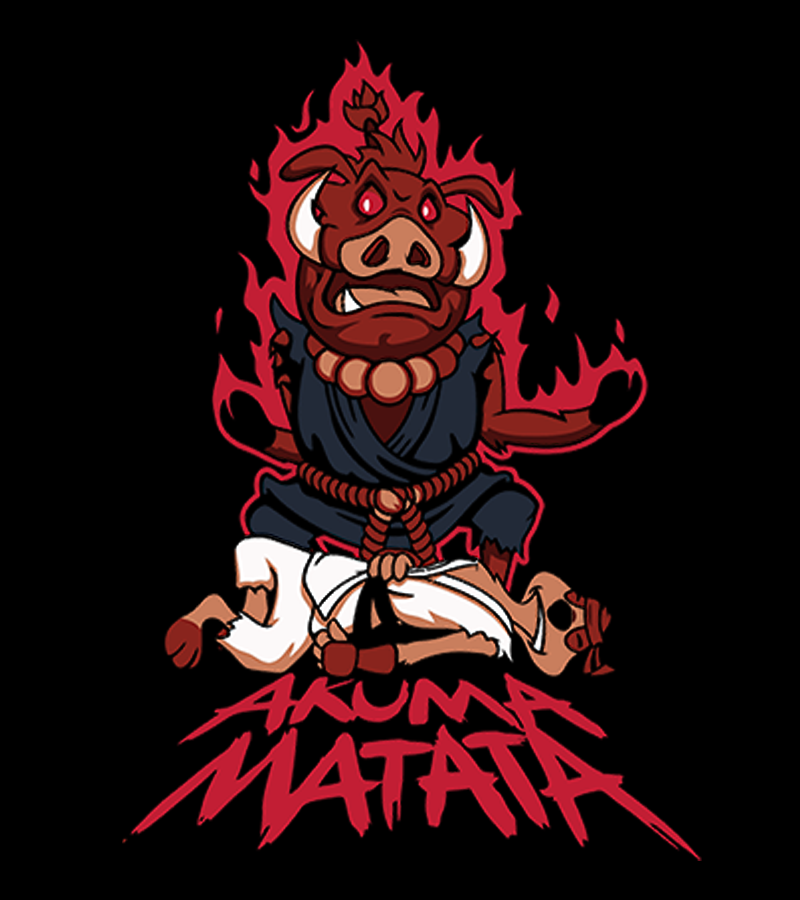 Polera Akuma Matata