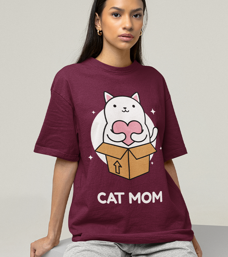 Polera Cat Mom
