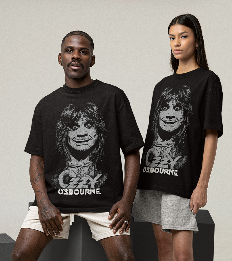 Polera Ozzy Osbourne Retrato