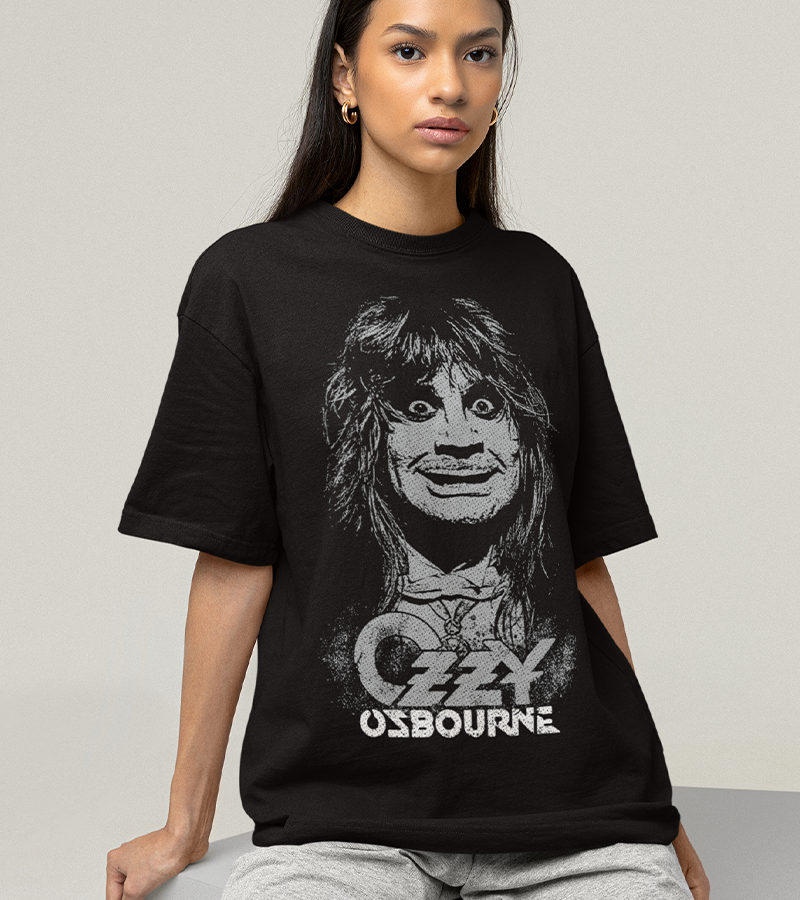 Polera Ozzy Osbourne Retrato