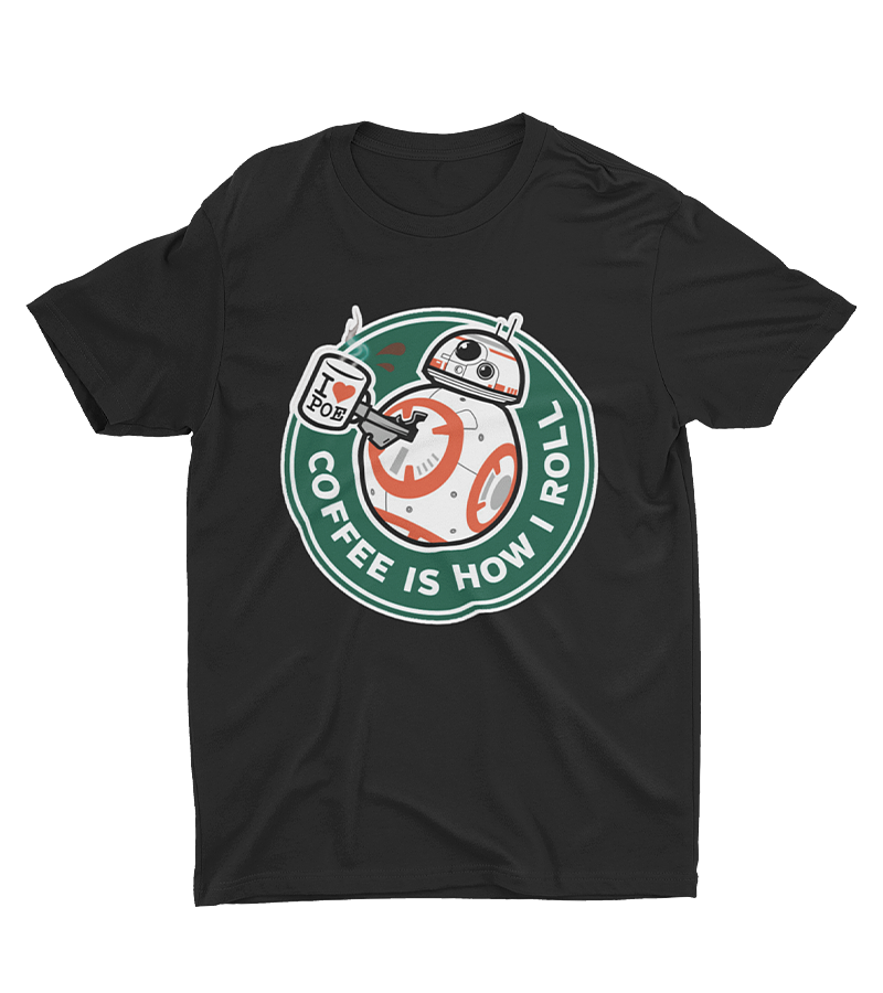 Polera Star bb 8 Cafe