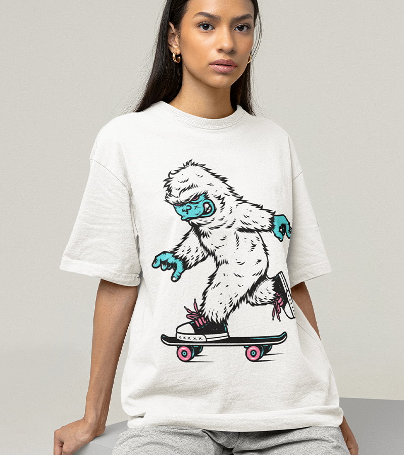 Polera Yeti skate