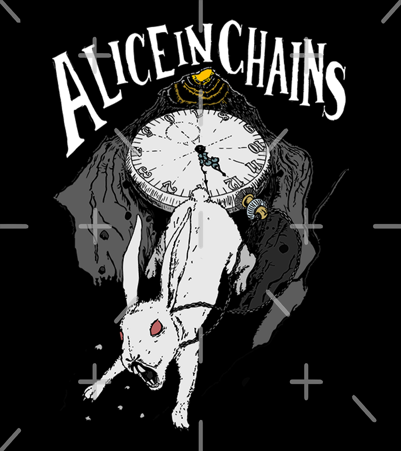 Polera Alice in Chains Conejo