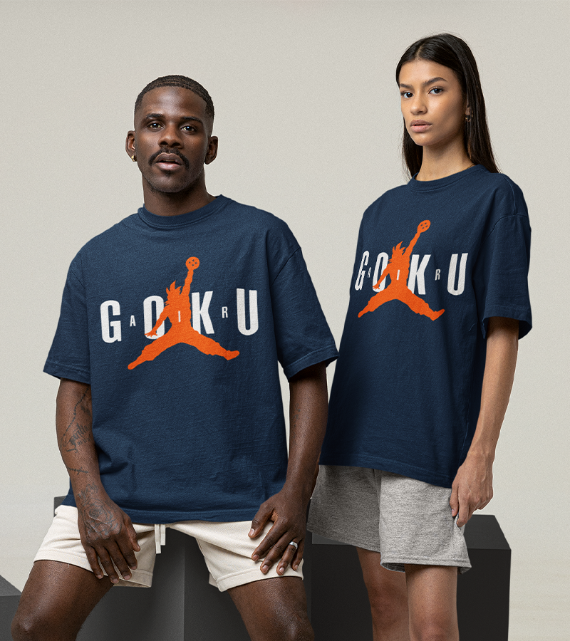 Polera Goku Baloncesto