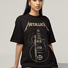 Polera Metallica Guitarra