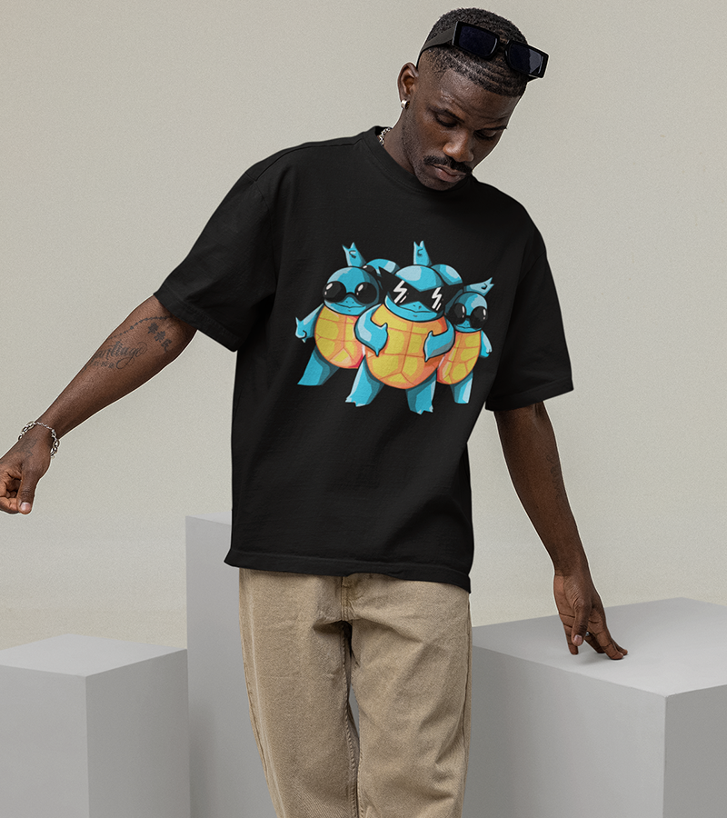 Polera Squirtle tortuga