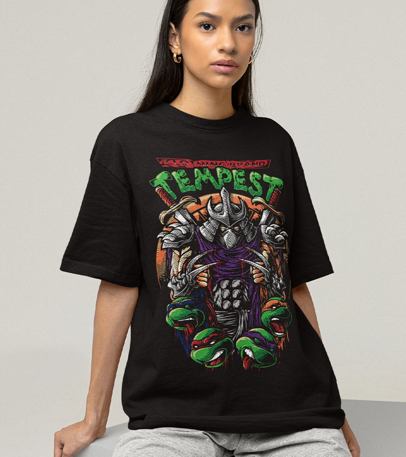 Polera Tortugas Ninja Tempest