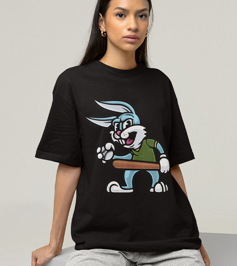 Polera Bugs Bunny Beisbol