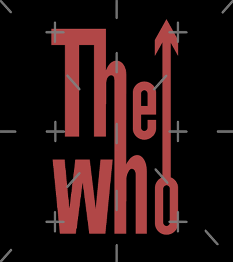 Polera The Who Log