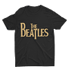 Polera The Beatles Log Gold