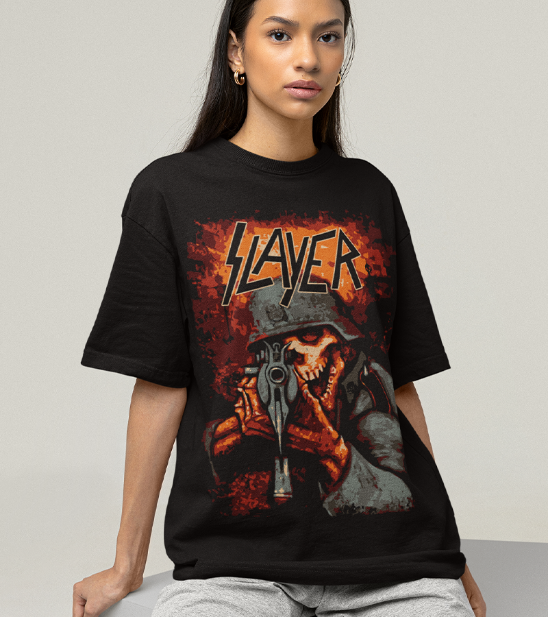 Polera Slayer Soldado