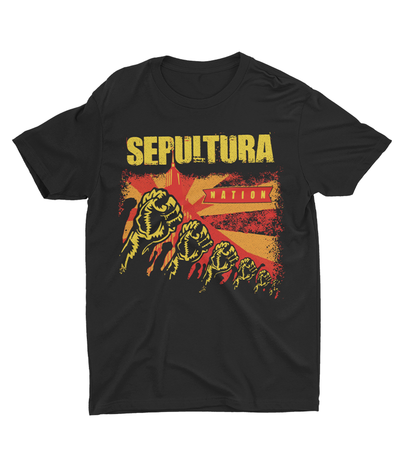 Polera Sepultura Nation