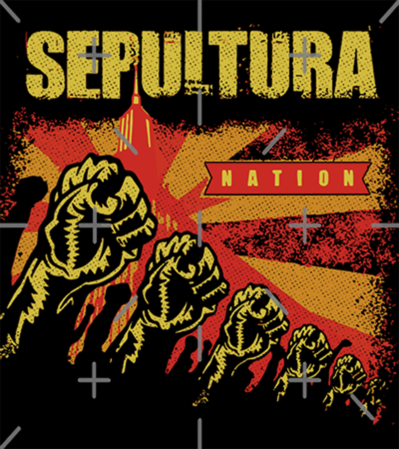 Polera Sepultura Nation