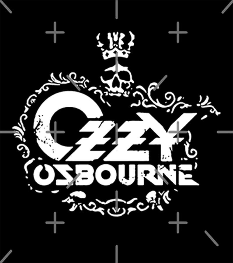 Polera Ozzy Osbourne Log c