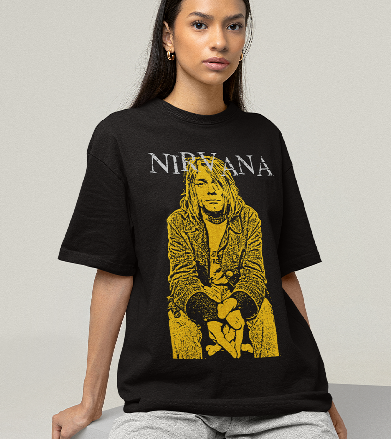 Polera Nirvana Kurt