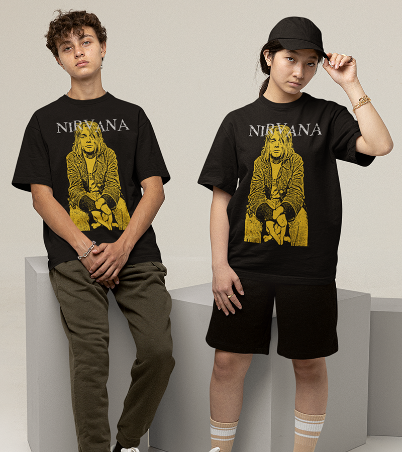 Polera Nirvana Kurt