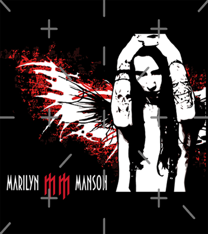Polera Marilyn Manson alas