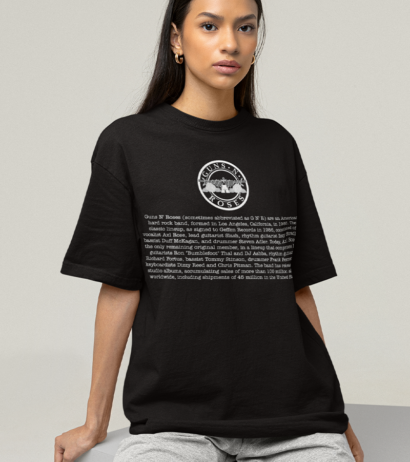 Polera Guns N' Roses Bio