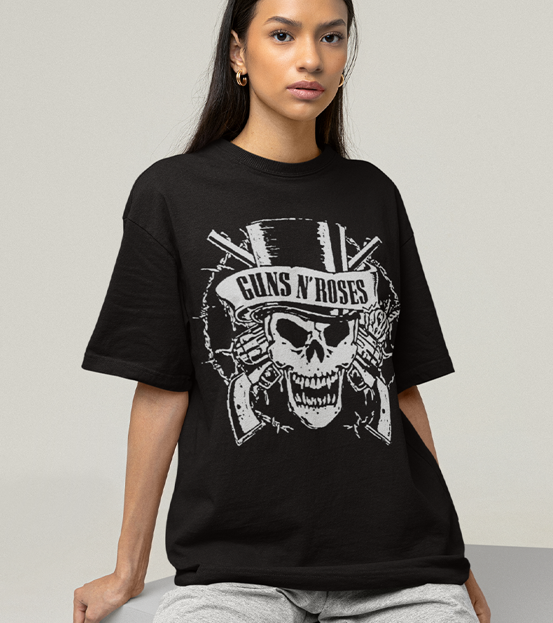 Polera Guns N' Roses Calavera