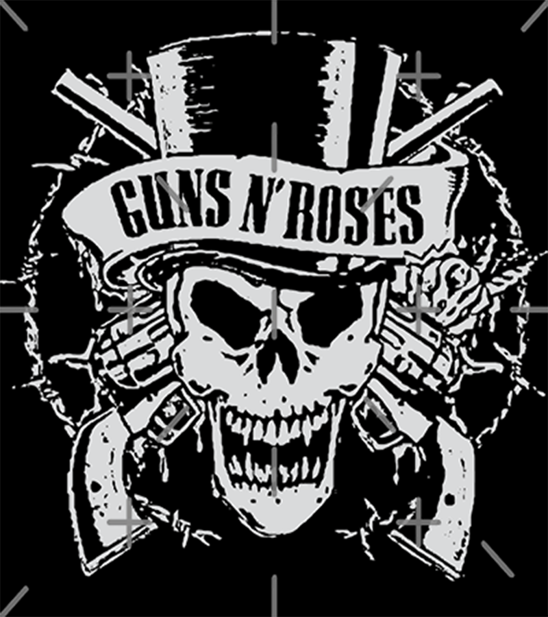 Polera Guns N' Roses Calavera