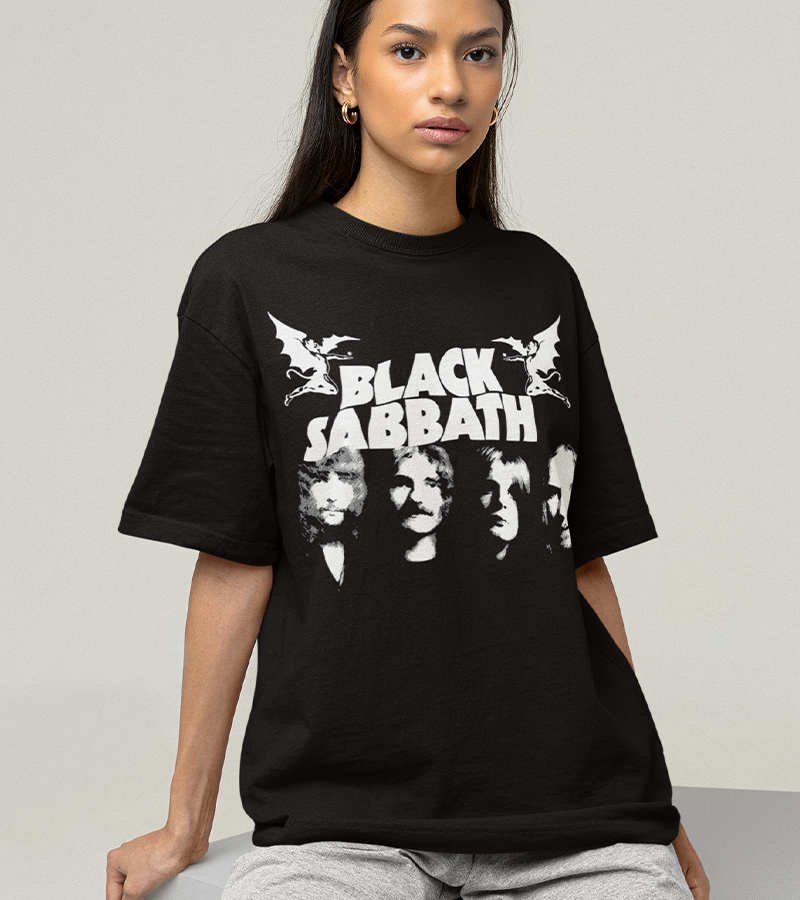 Polera Black Sabbath Team