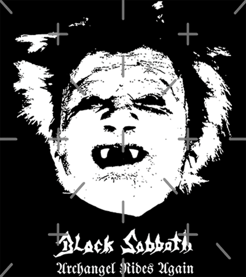 Polera Black Sabbath Face