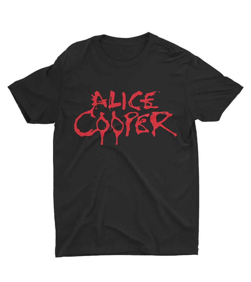 Polera Alice Cooper Log