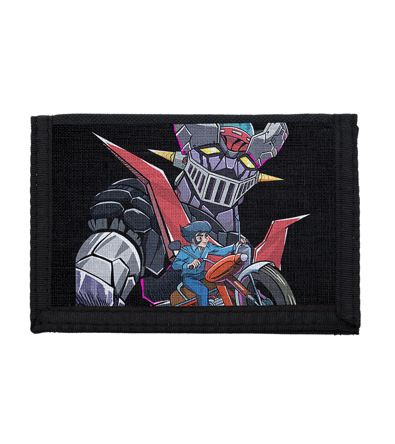 Billetera Mazinger y Koji Kabuto