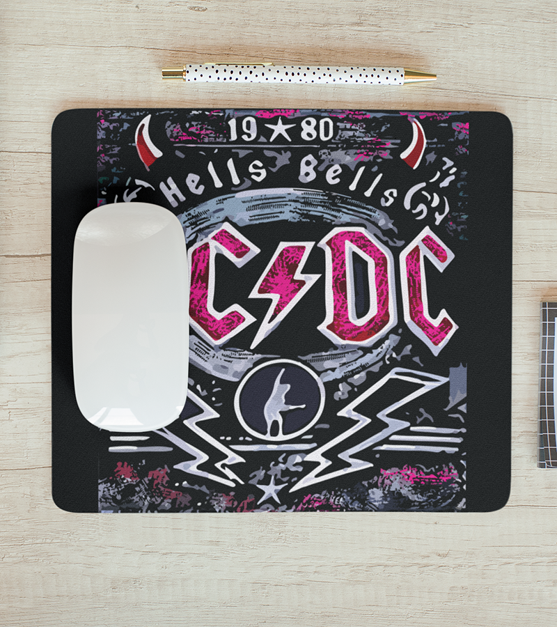 Mouse Pad Ac Dc Campana Infernal