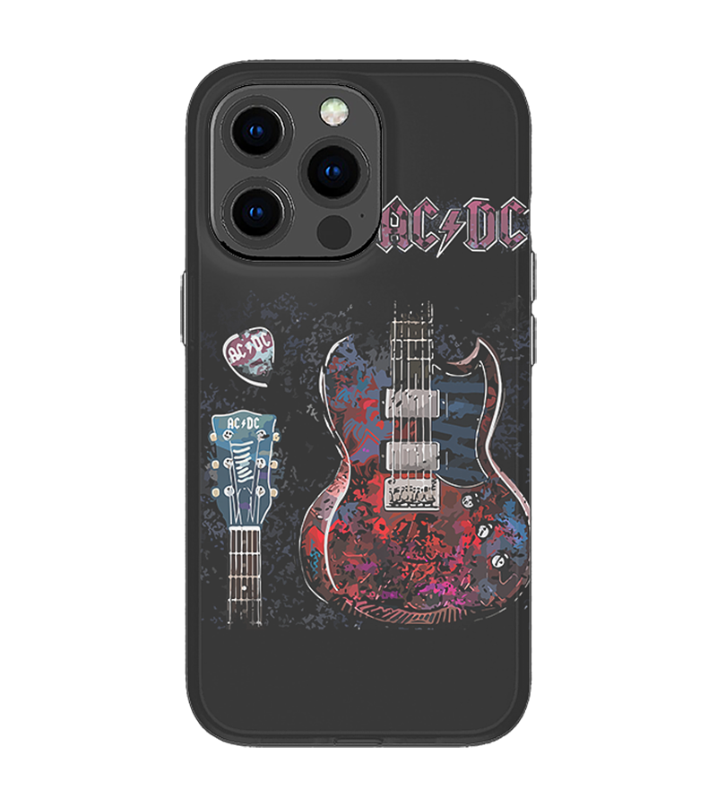 Funda de iPhone Ac Dc Guitarra 2