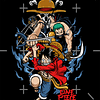 Polera Usopp Luffy Zoro