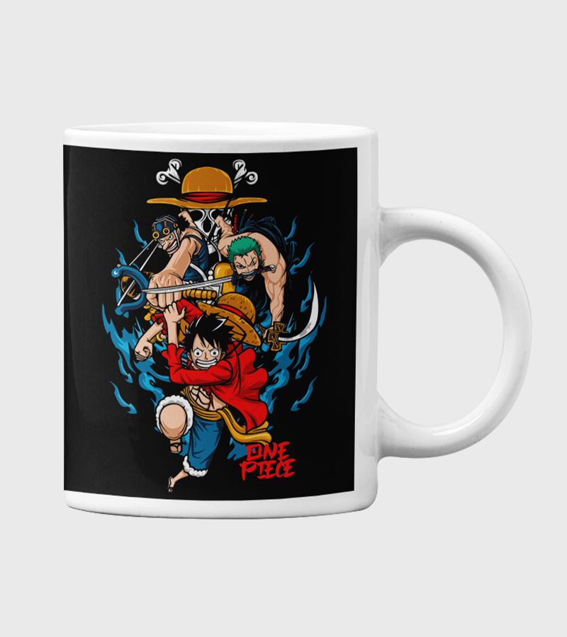 Tazón Usopp Luffy Zoro