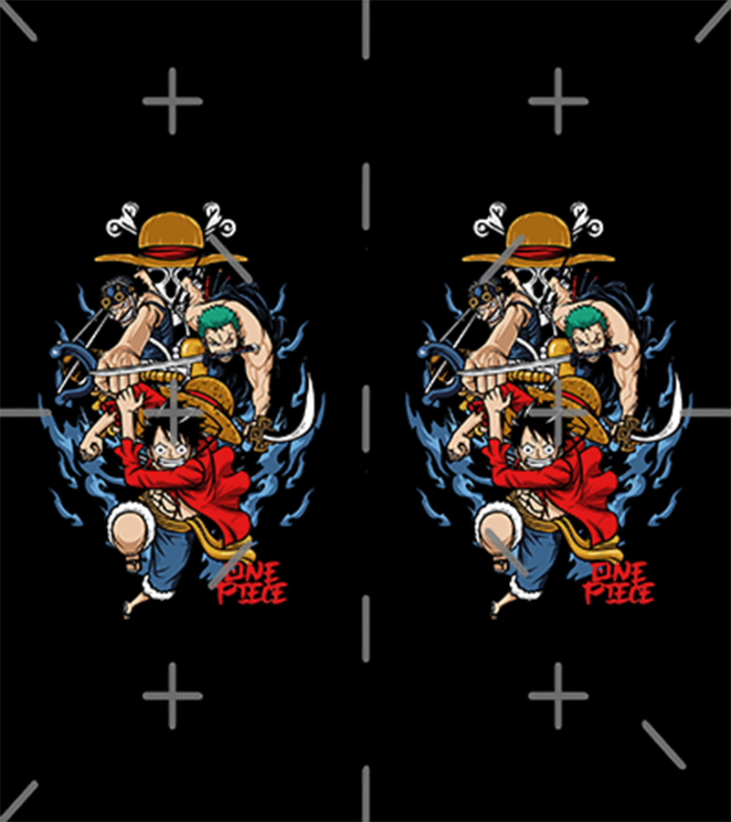 Tazón Usopp Luffy Zoro