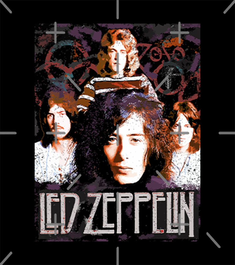 Polera Led Zeppelin Banda