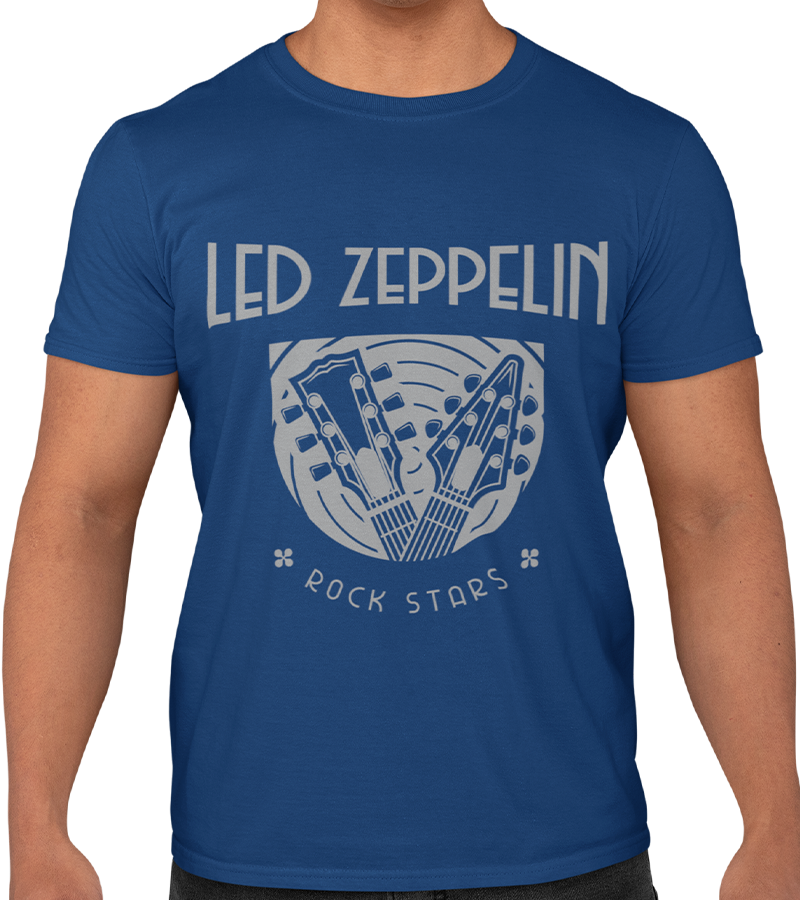 Polera Led Zeppelin Guitarras