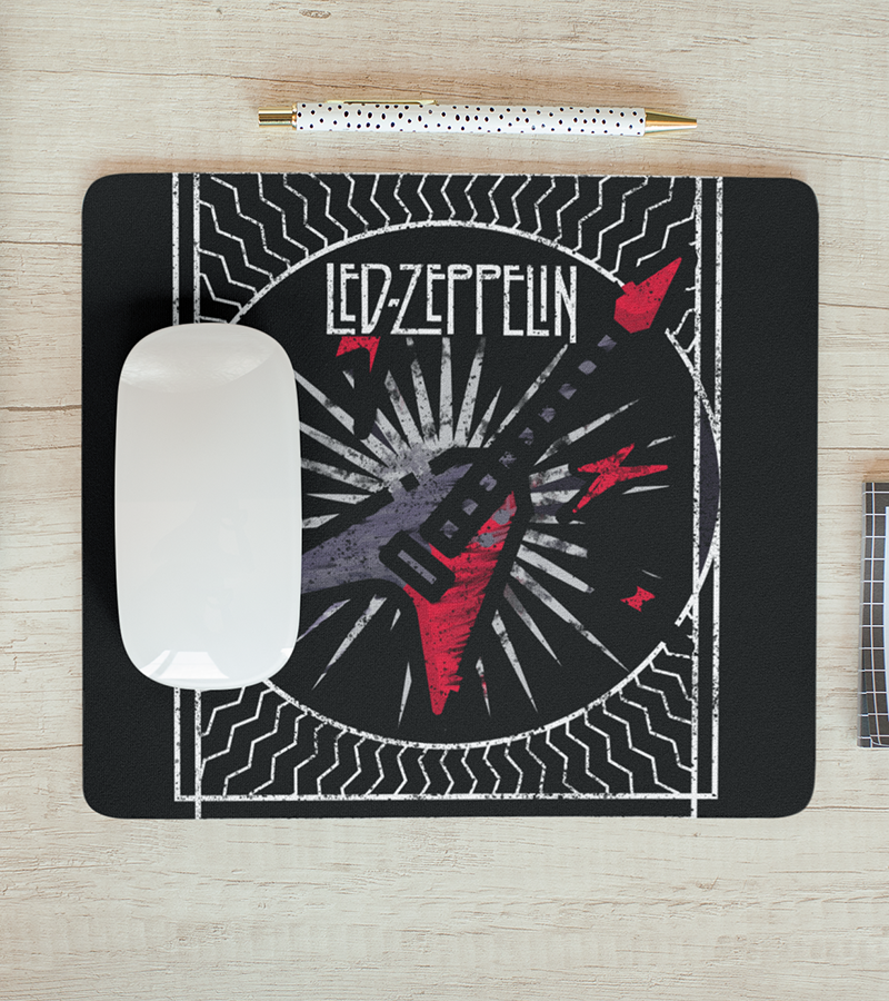 Mouse Pad Led Zeppelin Guitarra V