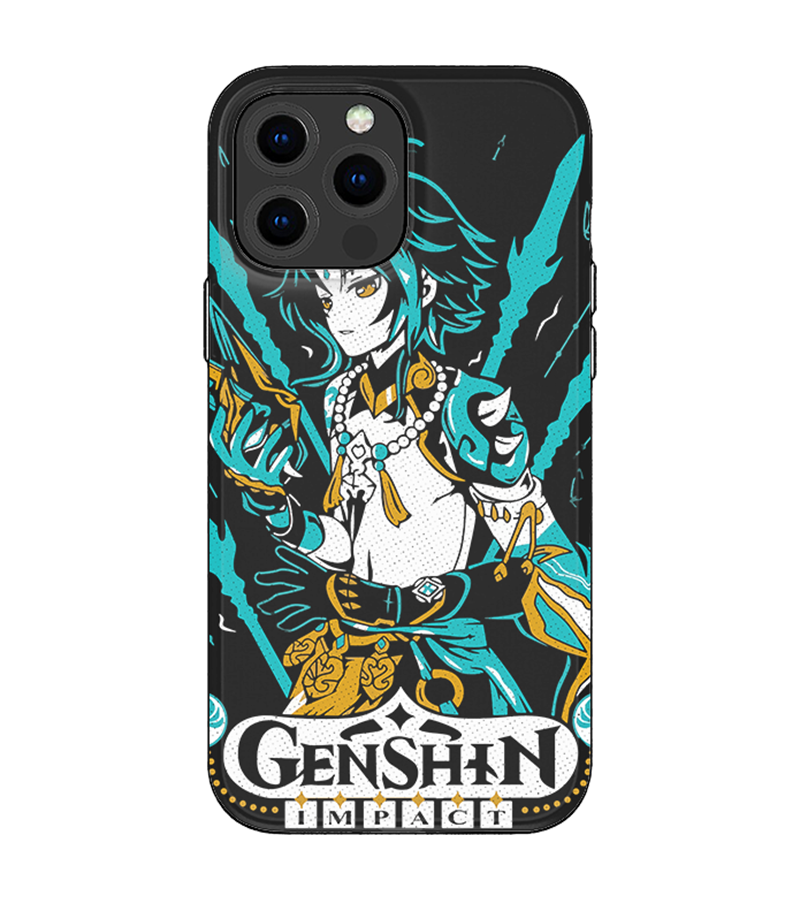 Funda de iPhone Genshin Impact